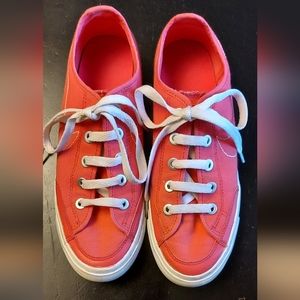 Nike Go Skate Women's Canvas Sneakers Coral Size 6.5